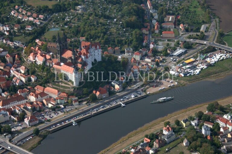 Meißen aus der Luft